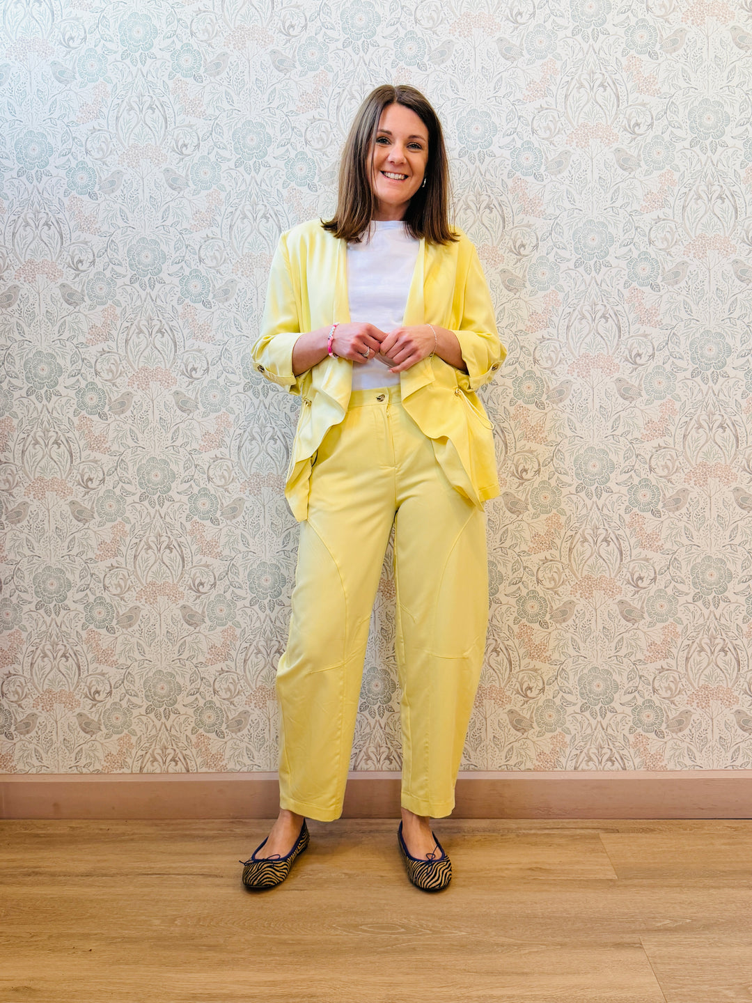 Pantalone primavera giallo