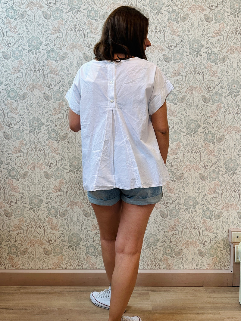 la camicia pois blusa alice