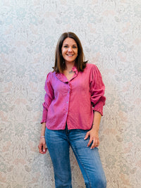 Camicia Cathy Rosa Antico