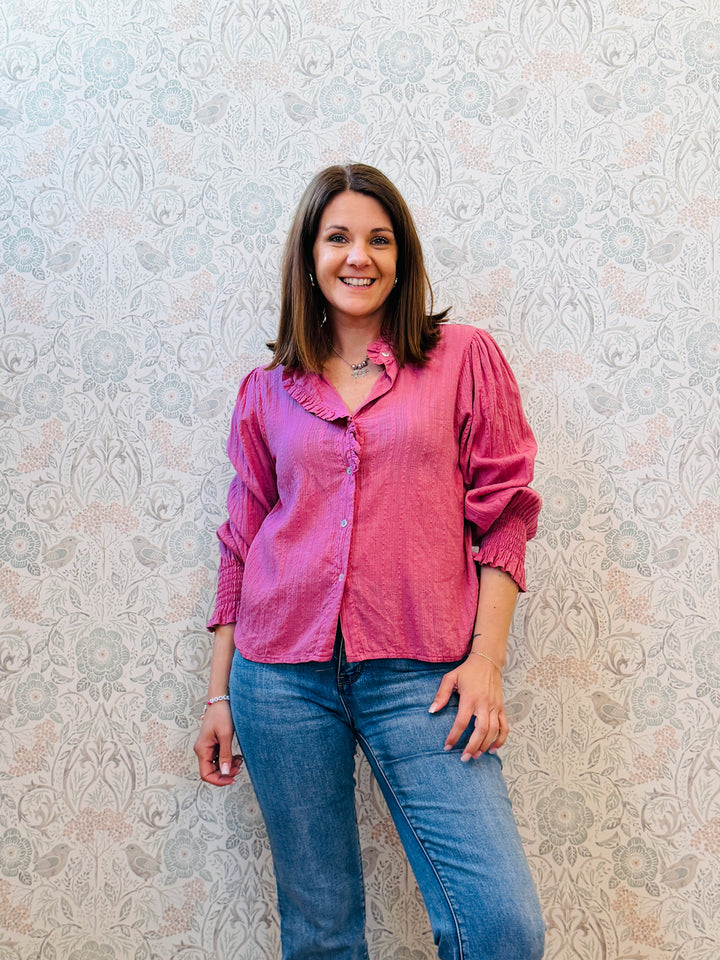 Camicia Cathy Rosa Antico