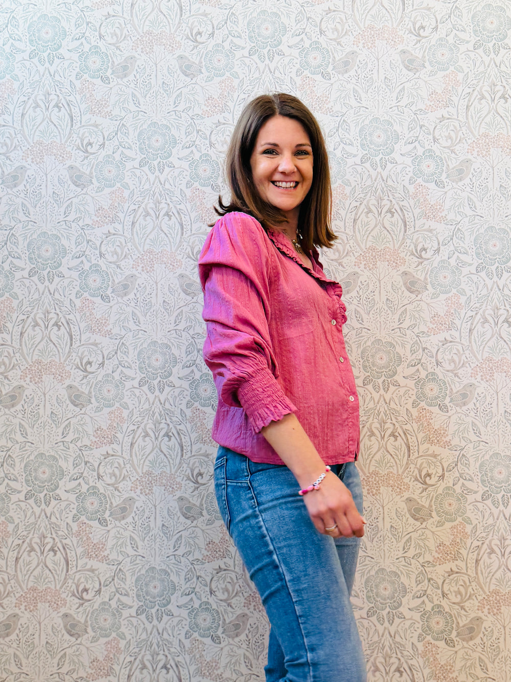 Camicia Cathy Rosa Antico