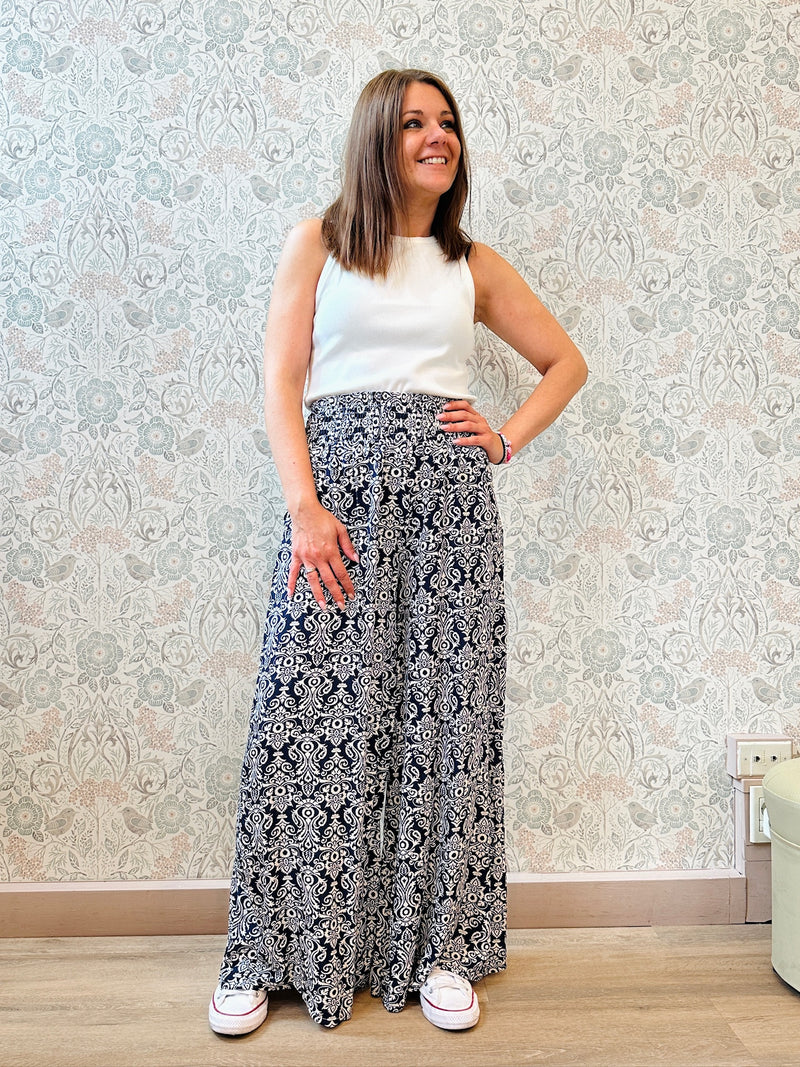 la valigia a pois Pantalone Africa