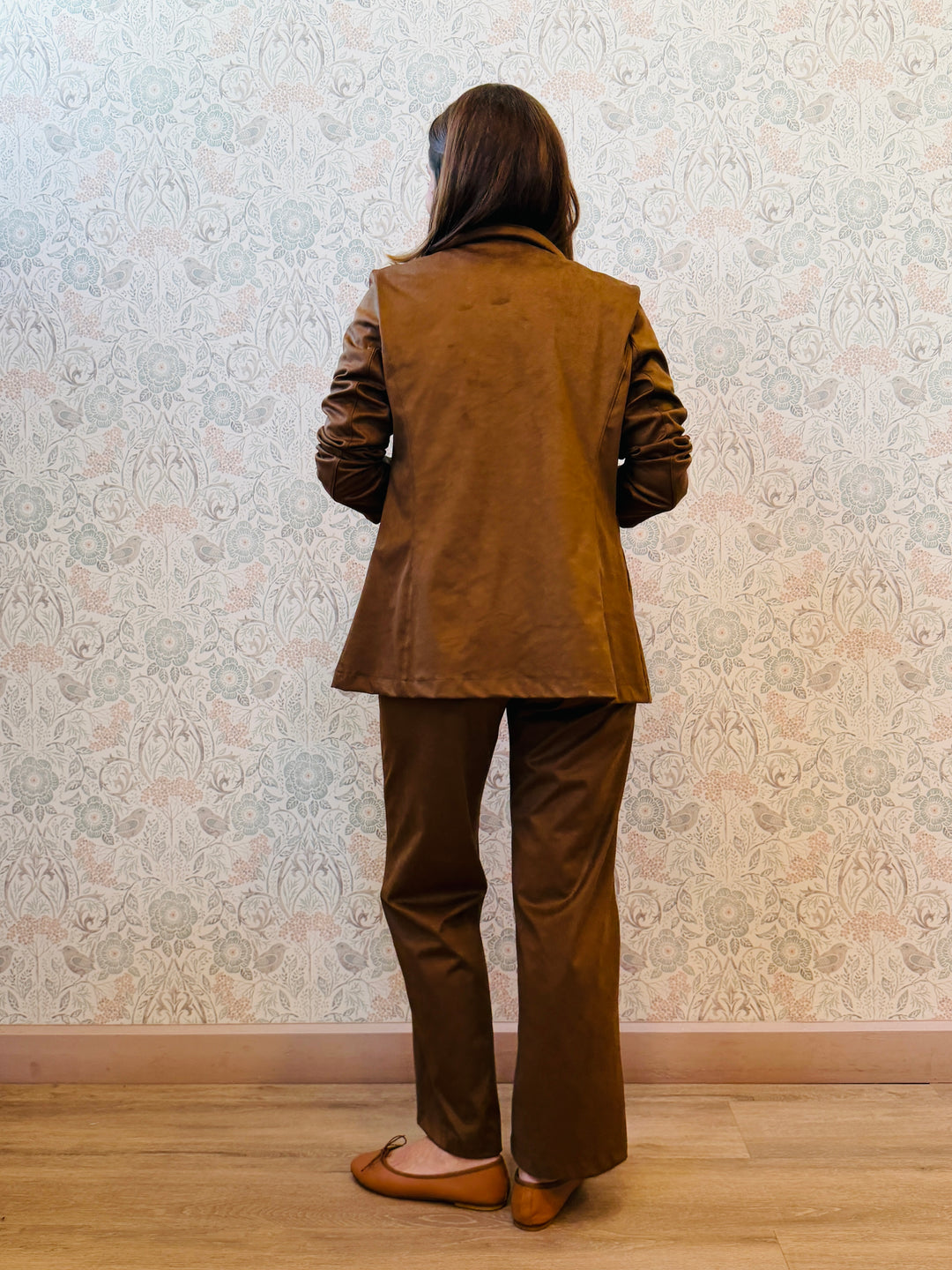 Blazer Suede Marrone