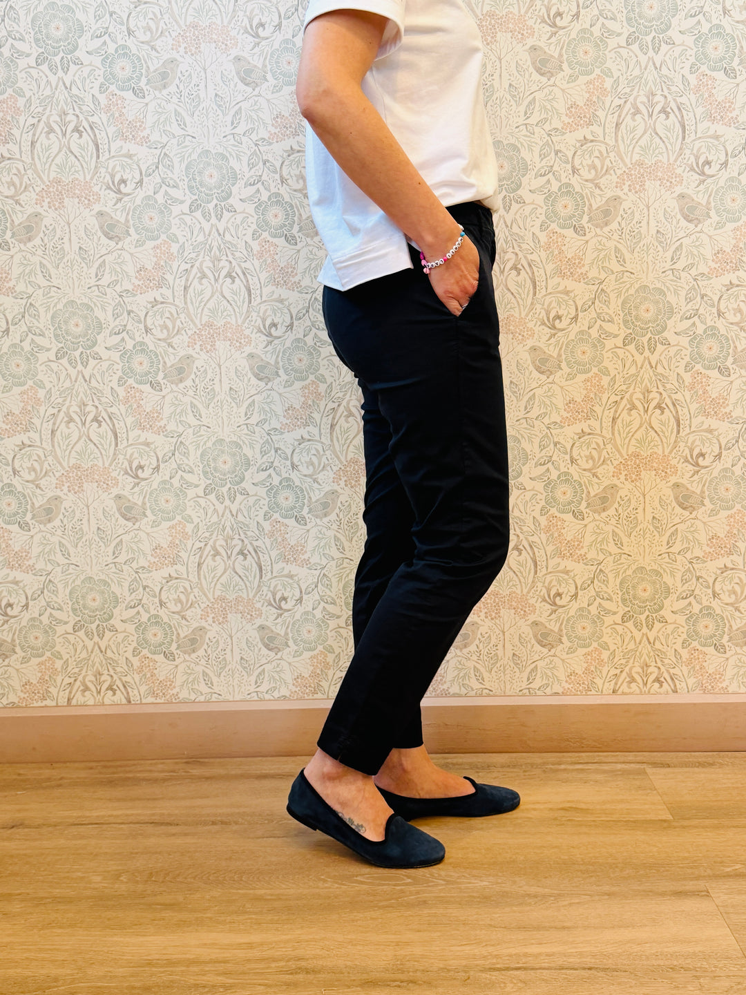 Pantalone Capri Blu