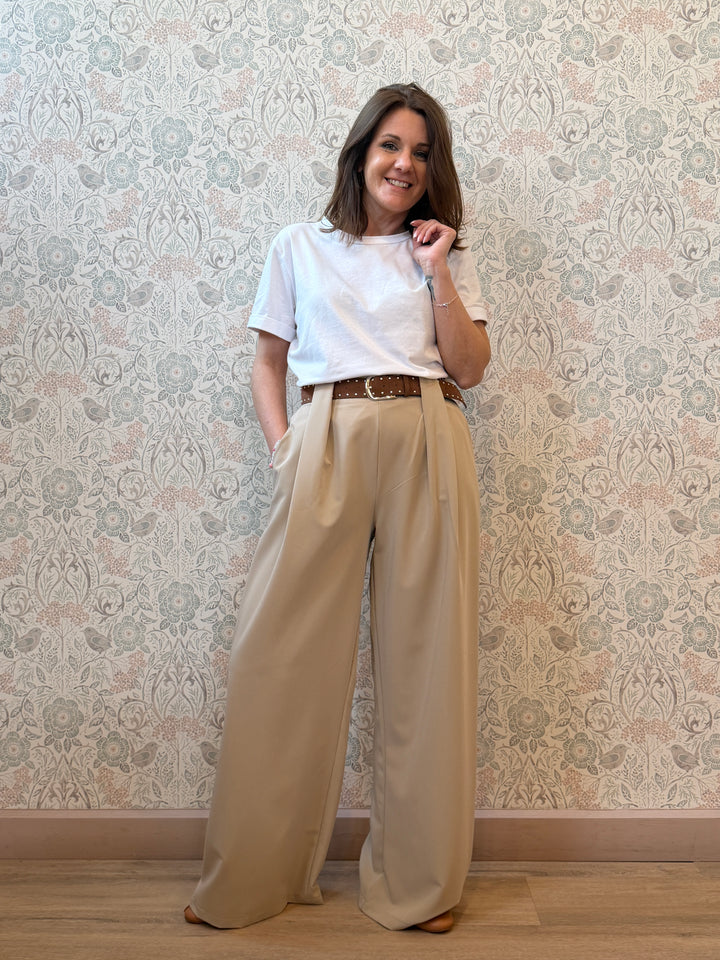 Pantalone Narciso Beige