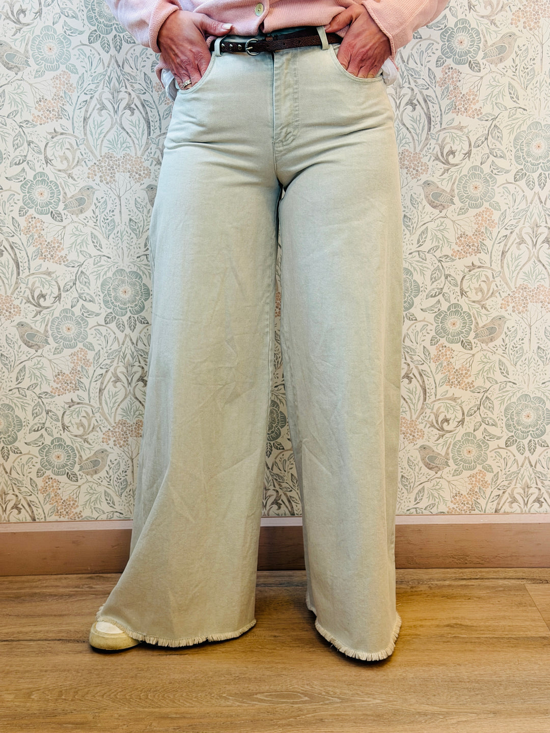 Jeans Wide Salvia