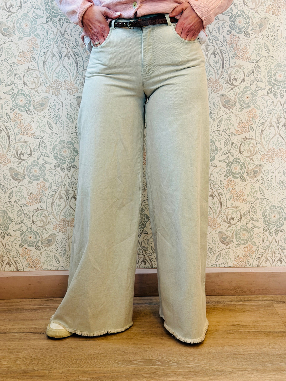 Jeans Wide Salvia