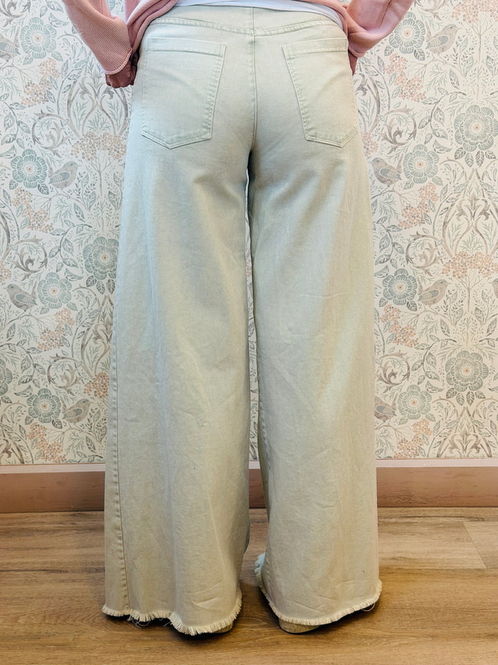 Jeans Wide Salvia