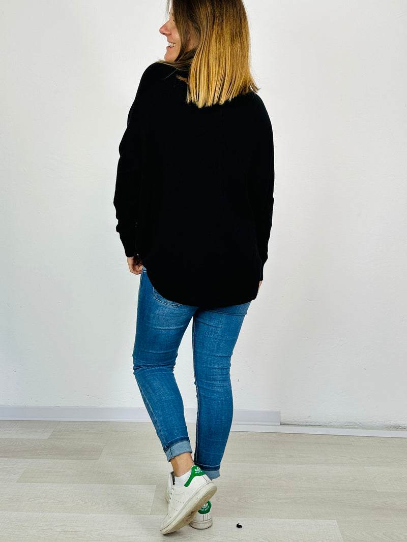 Maglione Dolcevita Treccia