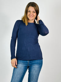 la valigia a pois T-Shirt Manica Lunga Cashmere Frou Frou