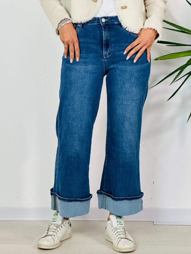 la valigia a pois Jeans super bootcut