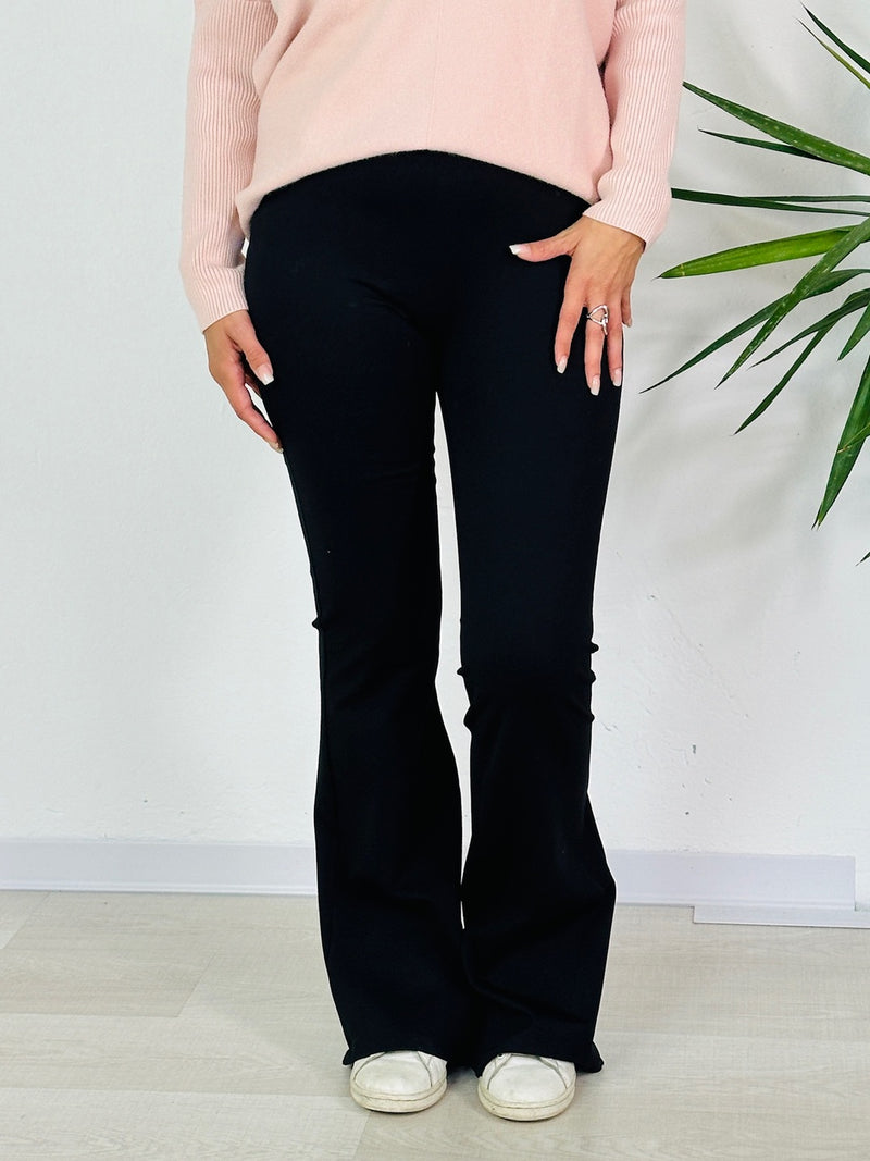 la valigia a pois Pantalone Leggings Trombetta