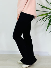 la valigia a pois Pantalone Leggings Trombetta