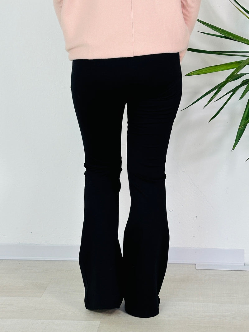 la valigia a pois Pantalone Leggings Trombetta