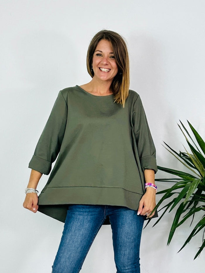 la valigia a pois Blusa Felpa Zoe