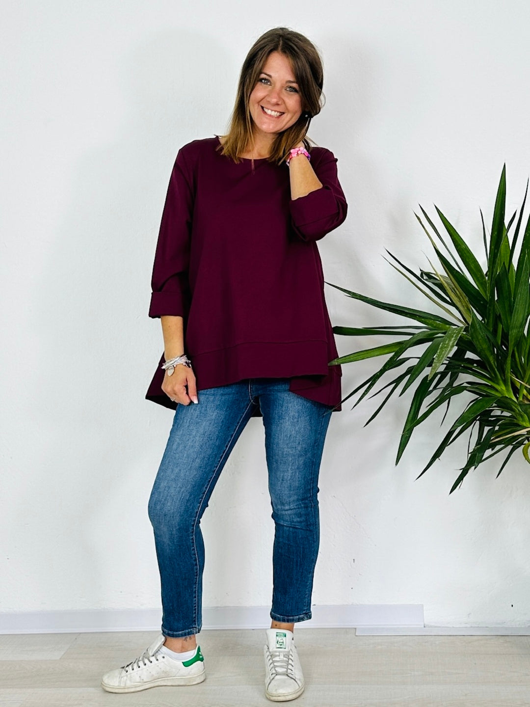 la valigia a pois Blusa Felpa Zoe