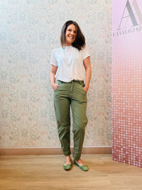 pantalone elastic roma 