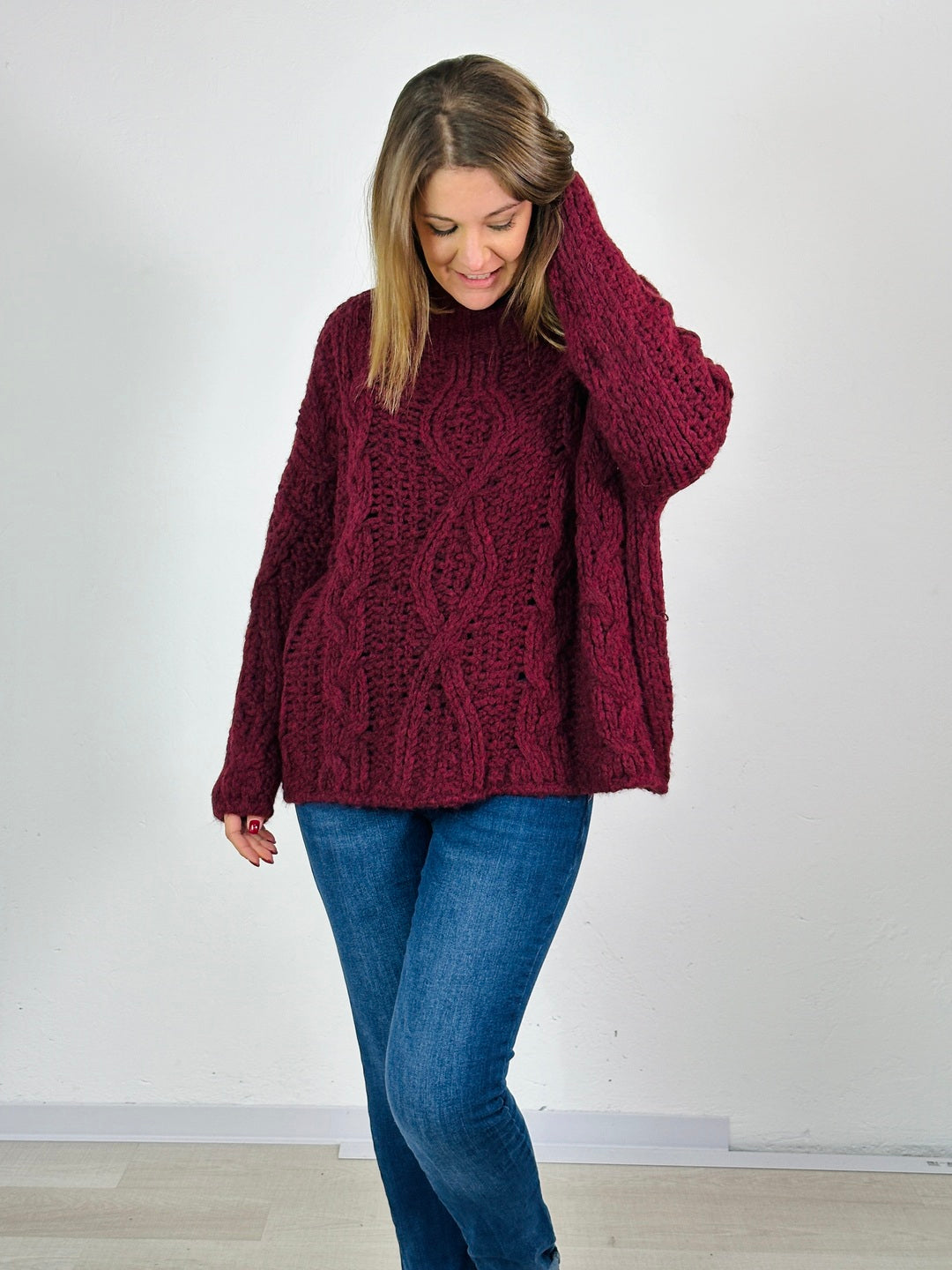 Maglione Treccia