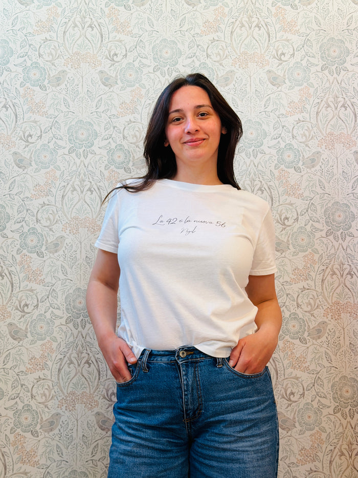 T-shirt "La 42 è la nuova 56"