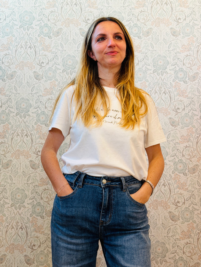 T-shirt "La verita' è che non c'è nessuno che sappia fare il mio lavoro"