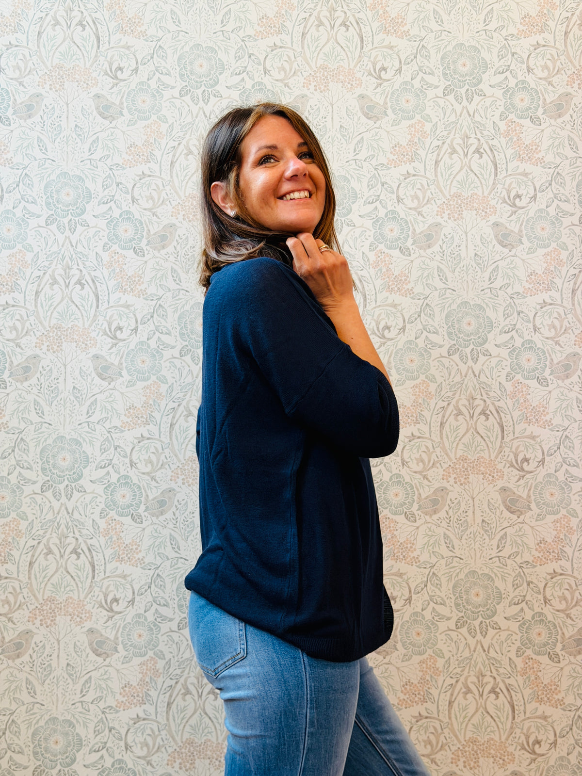Maglione Lino Over