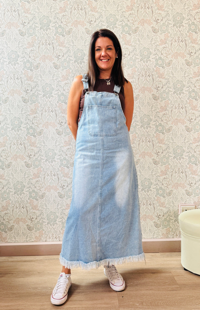 Salopette Gonna Denim