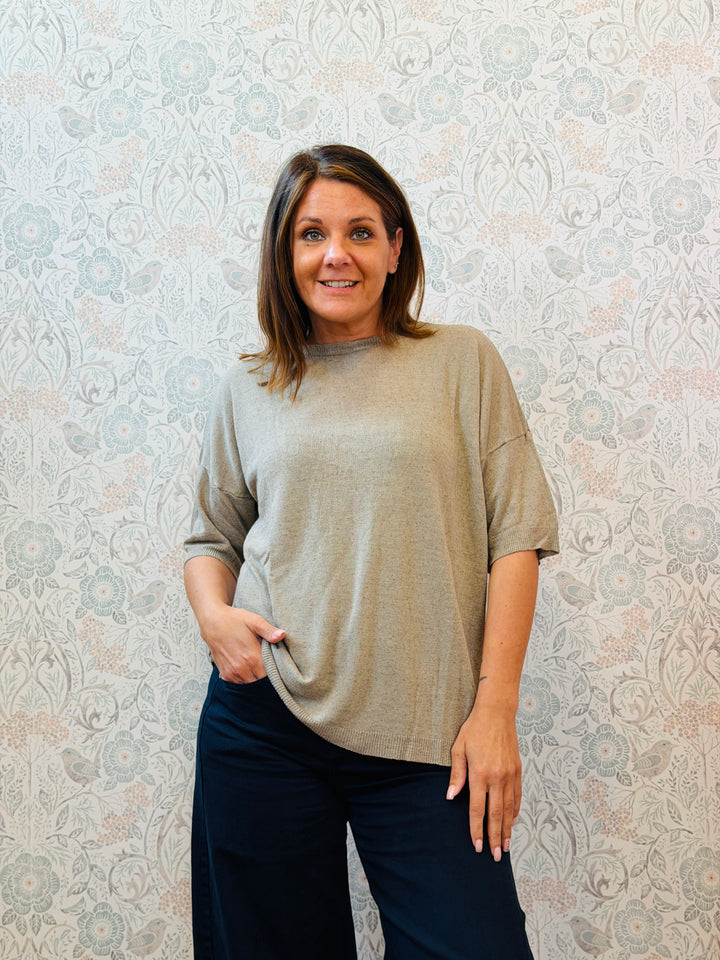 Maglia Lilibet Scollo Tondo