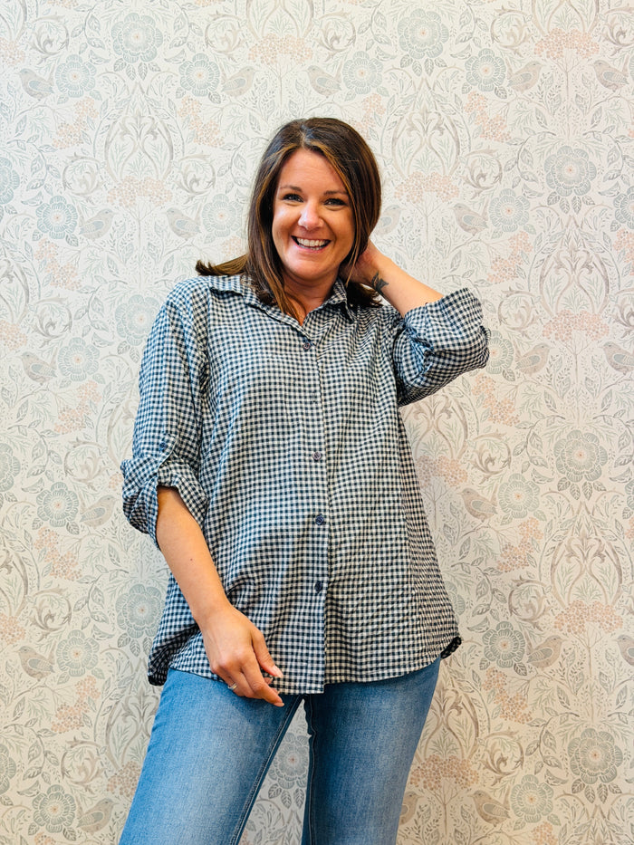 Camicia Vichy Panama