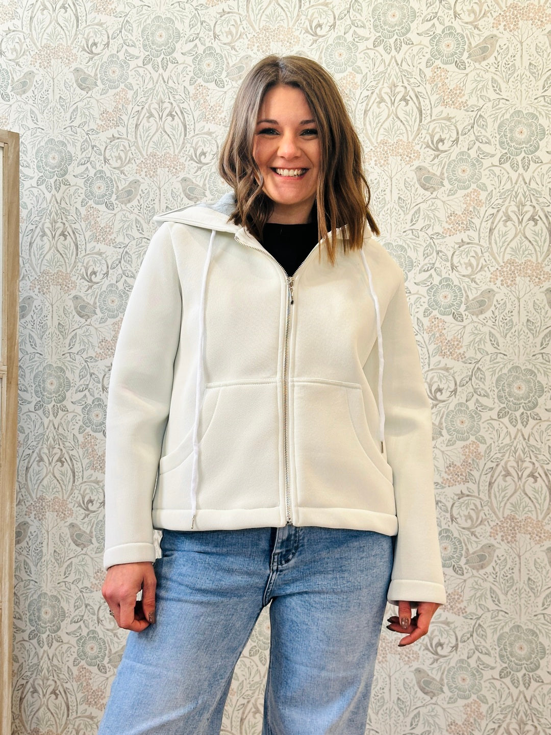 la valigia a pois Cappotto Zip Kobe