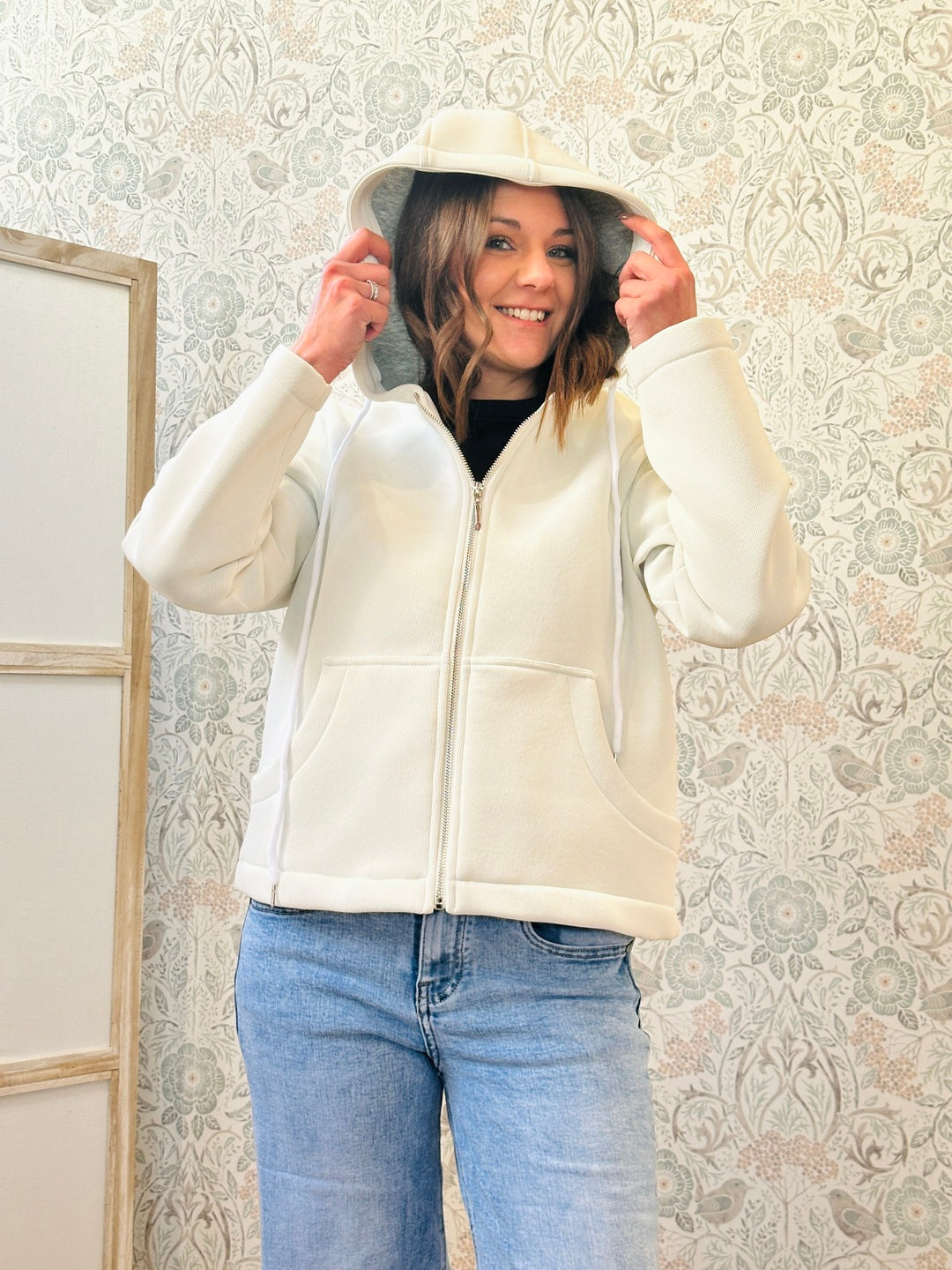 la valigia a pois Cappotto Zip Kobe