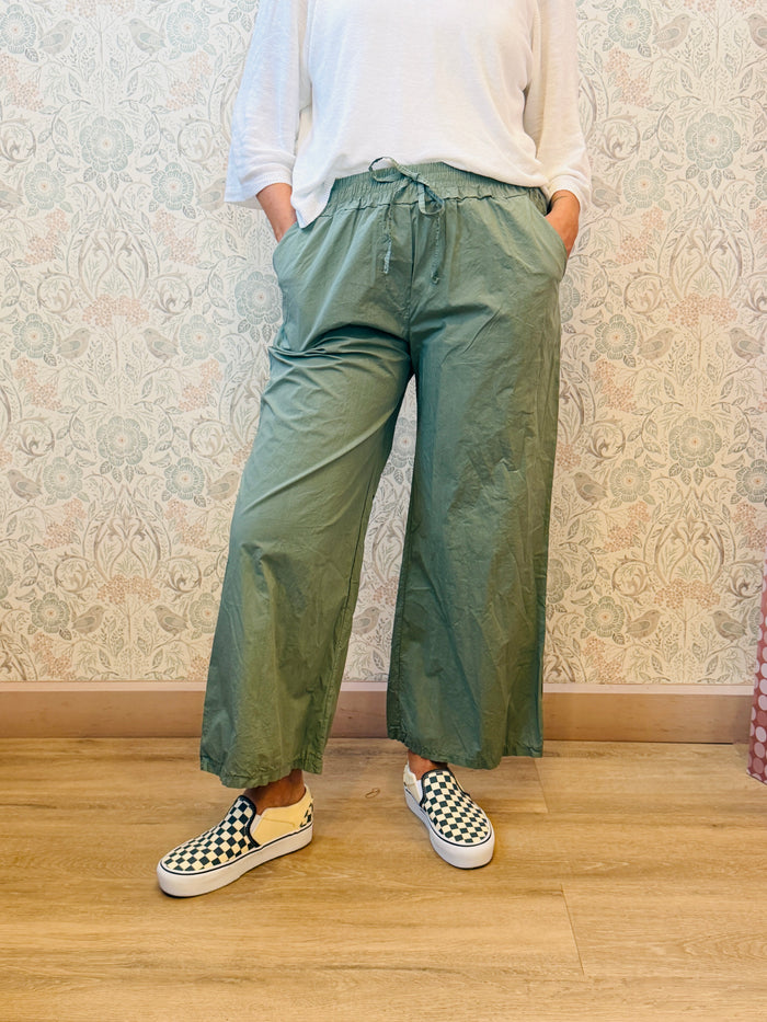 Pantalone Cargo Verde
