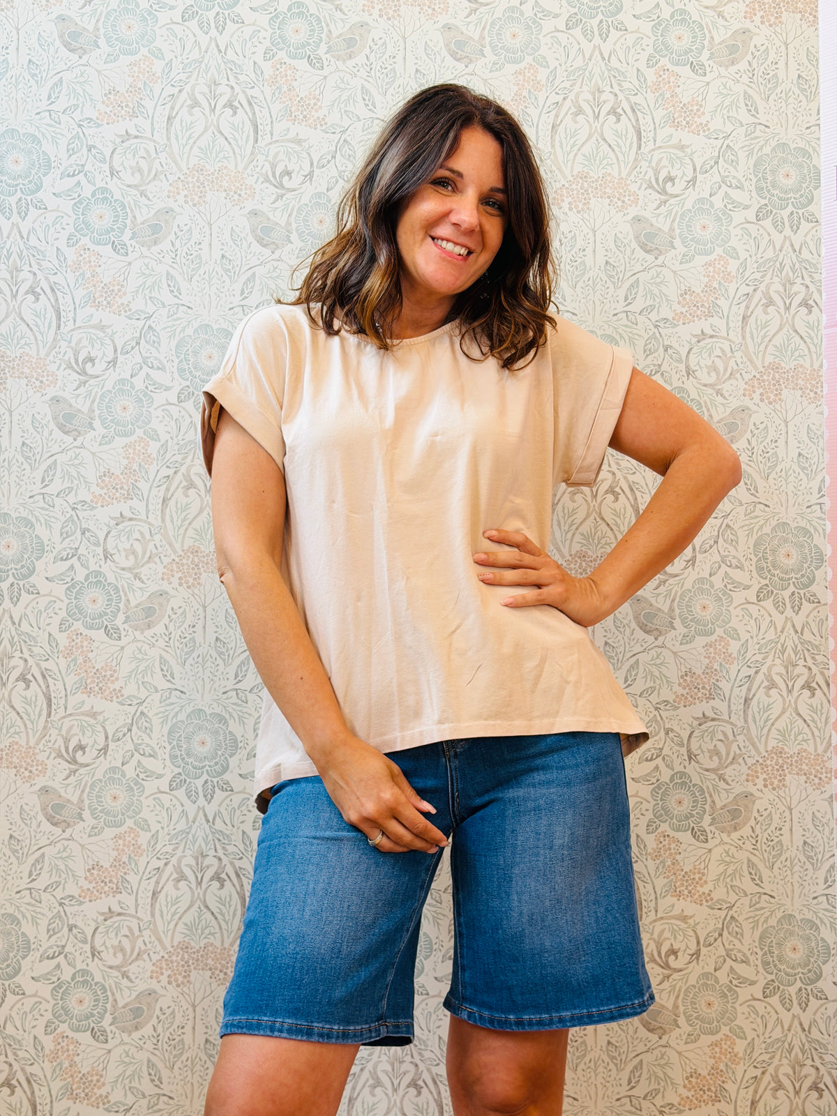 T-shirt bottoncini