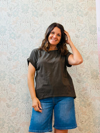 T-shirt bottoncini