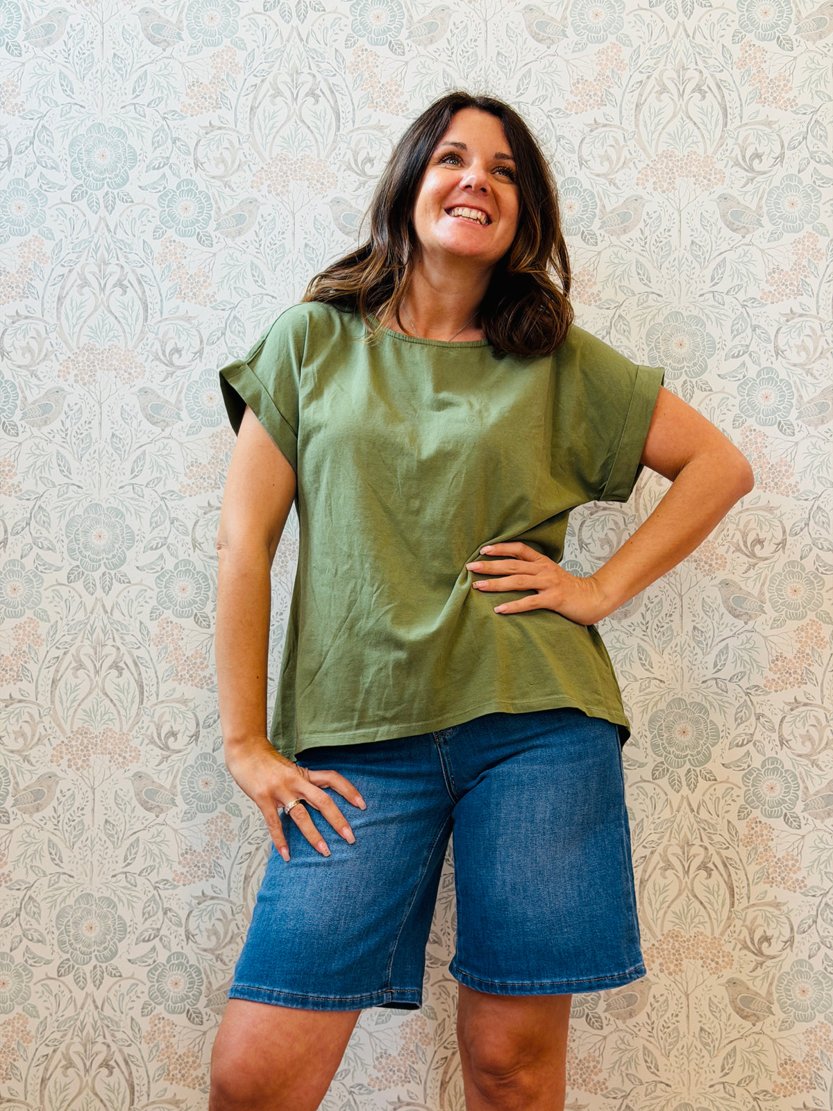T-shirt bottoncini