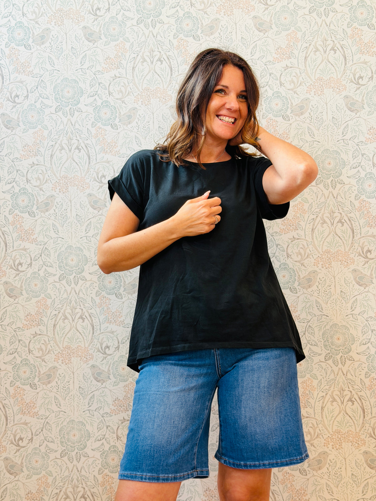 T-shirt bottoncini