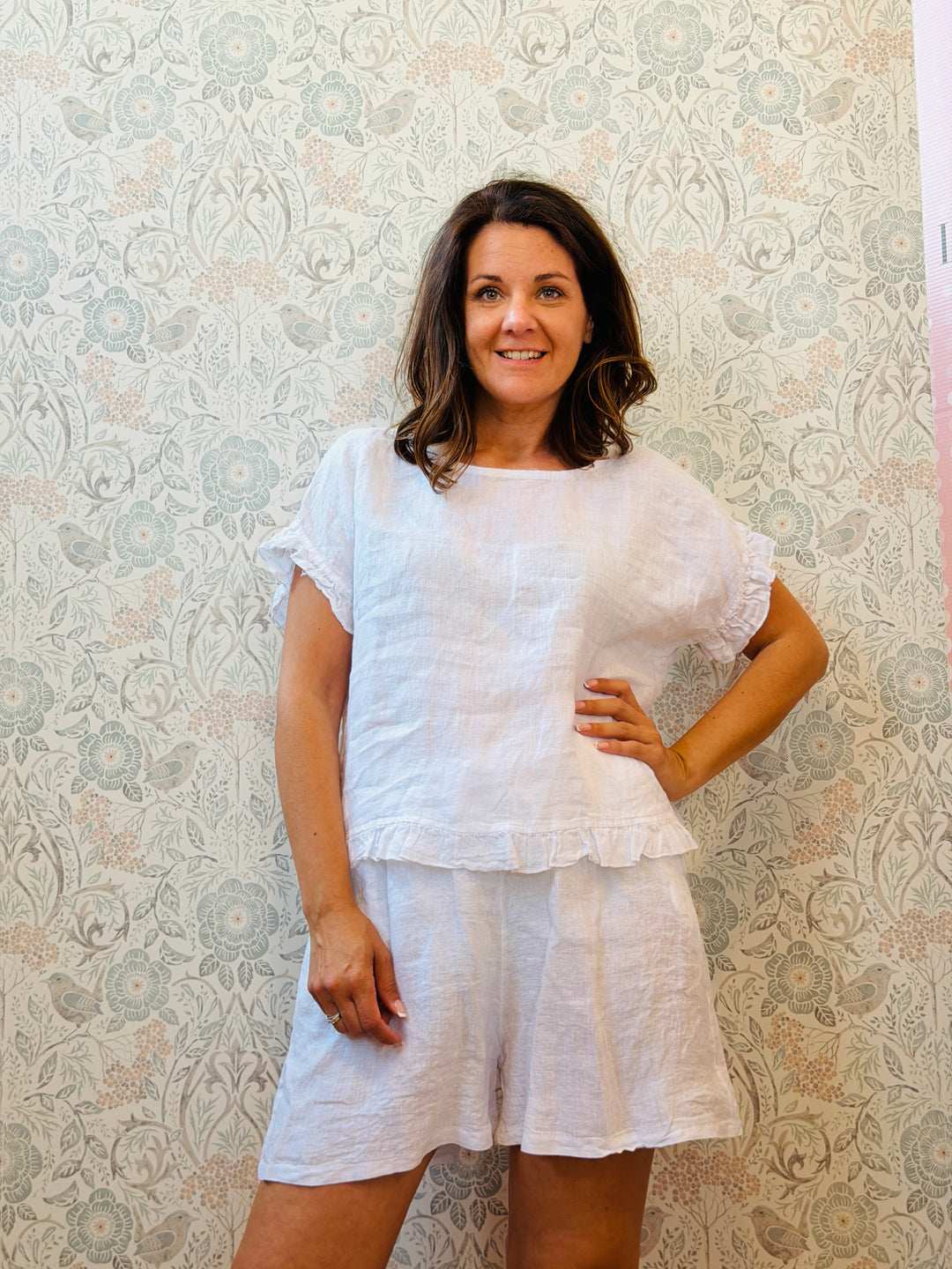T-shirt Lino Frou Frou