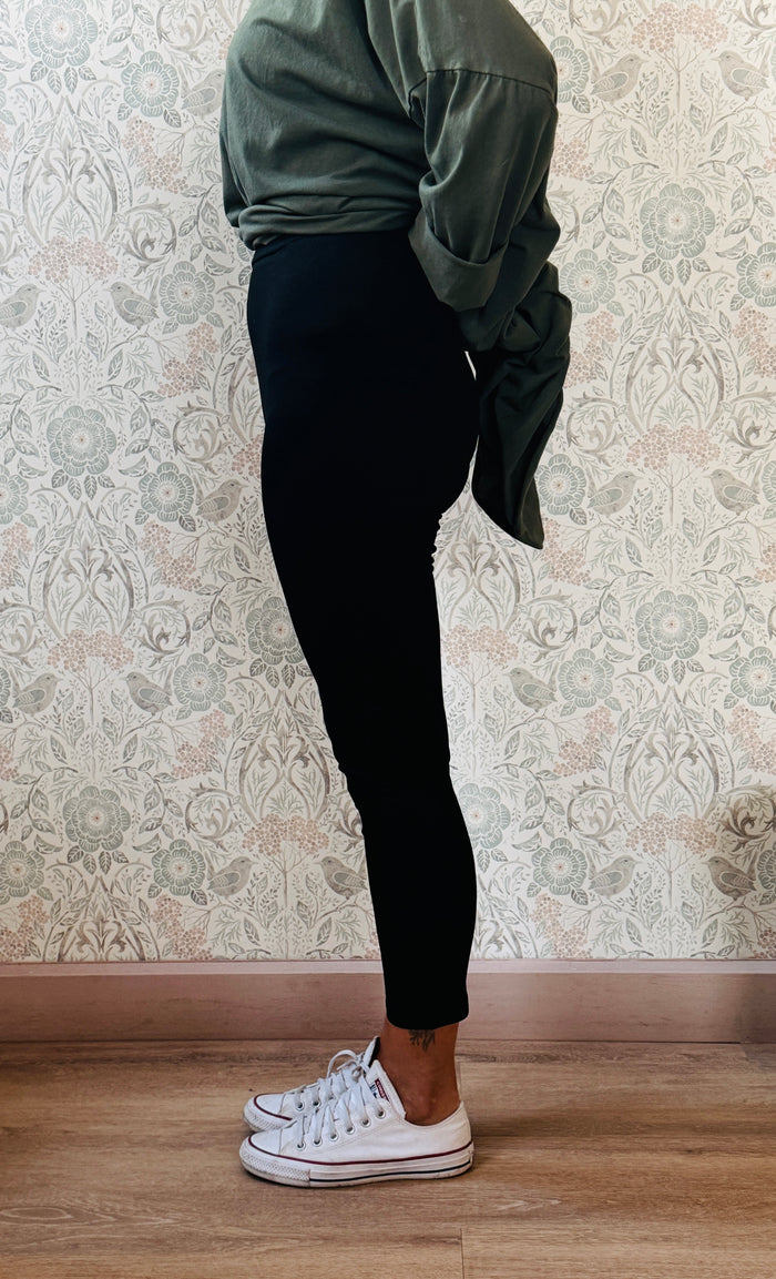 la valigia a pois leggings basic
