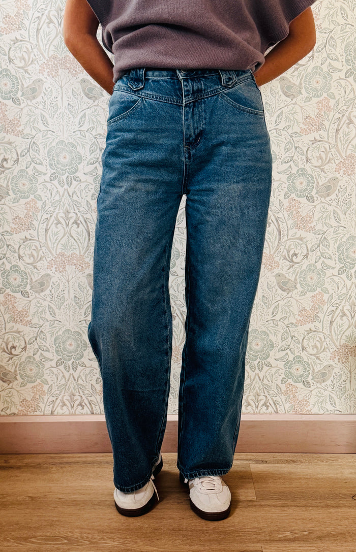 LVP Jeans Baggy Linee WIWY125