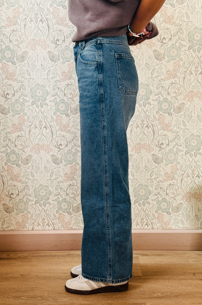 LVP Jeans Baggy Linee WIWY125
