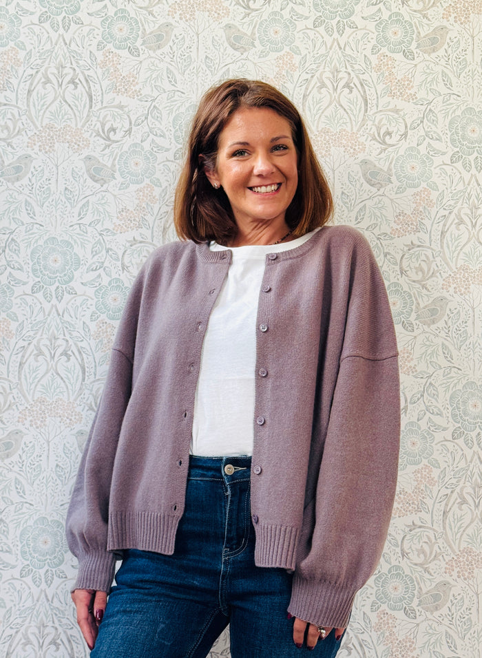 LVP cardigan caffelatte