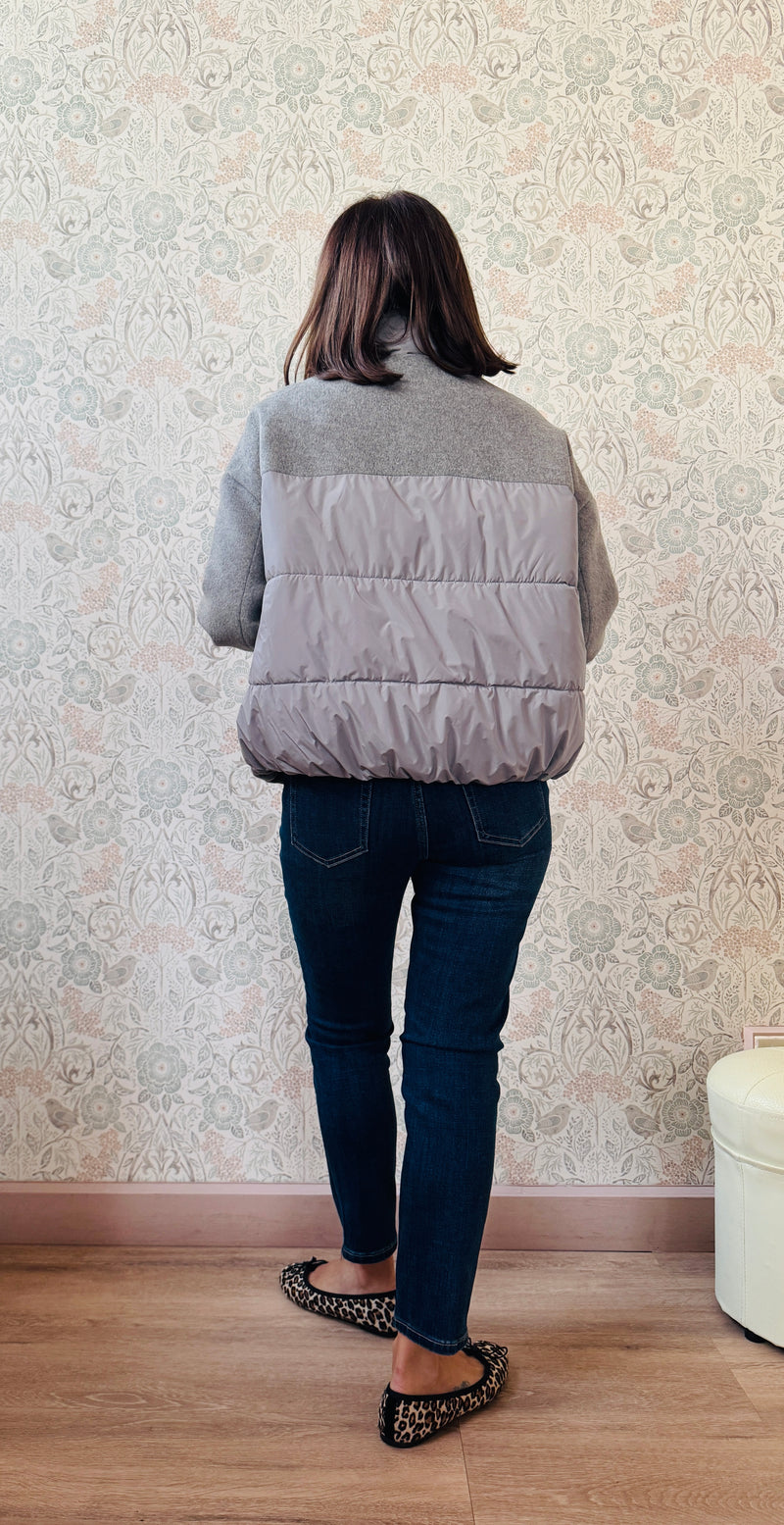 Giacca Bomber Grey