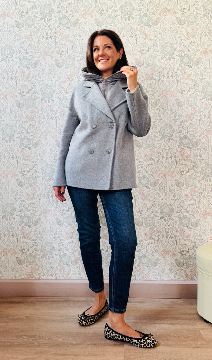 LVP Giacca Doppiopetto Grigio
