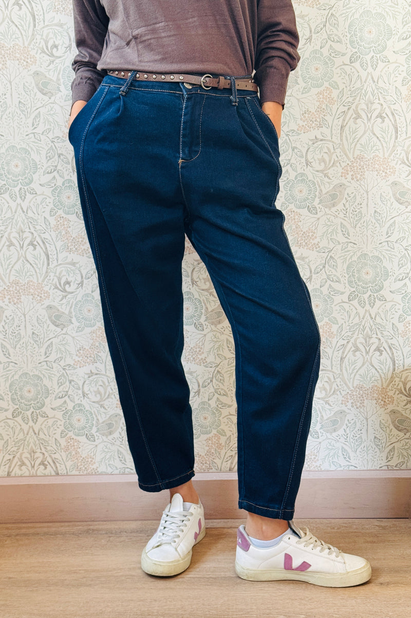 LVP pantalone baloon denim