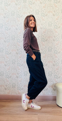 LVP pantalone baloon denim