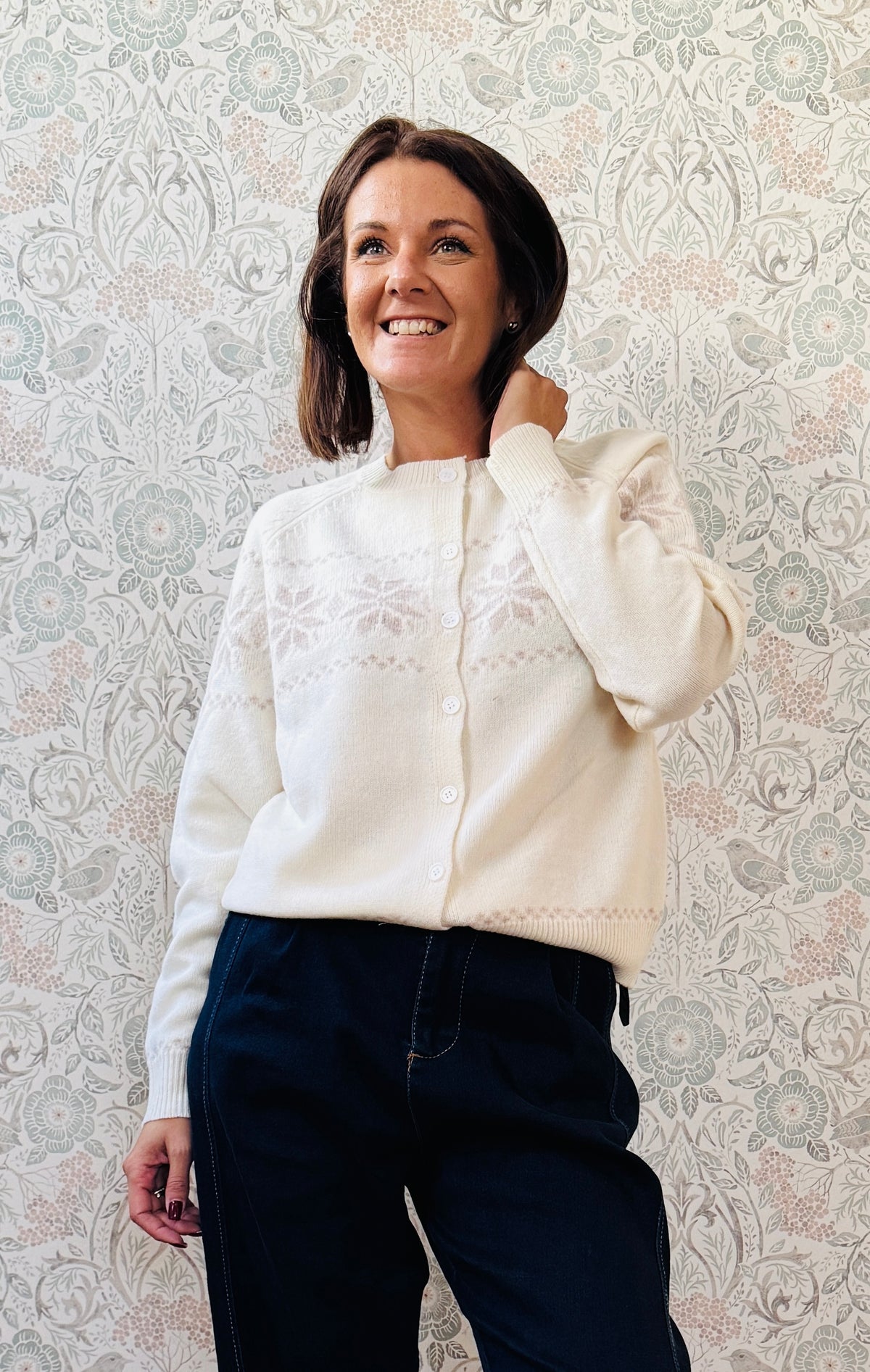 LVP cardigan losanga 