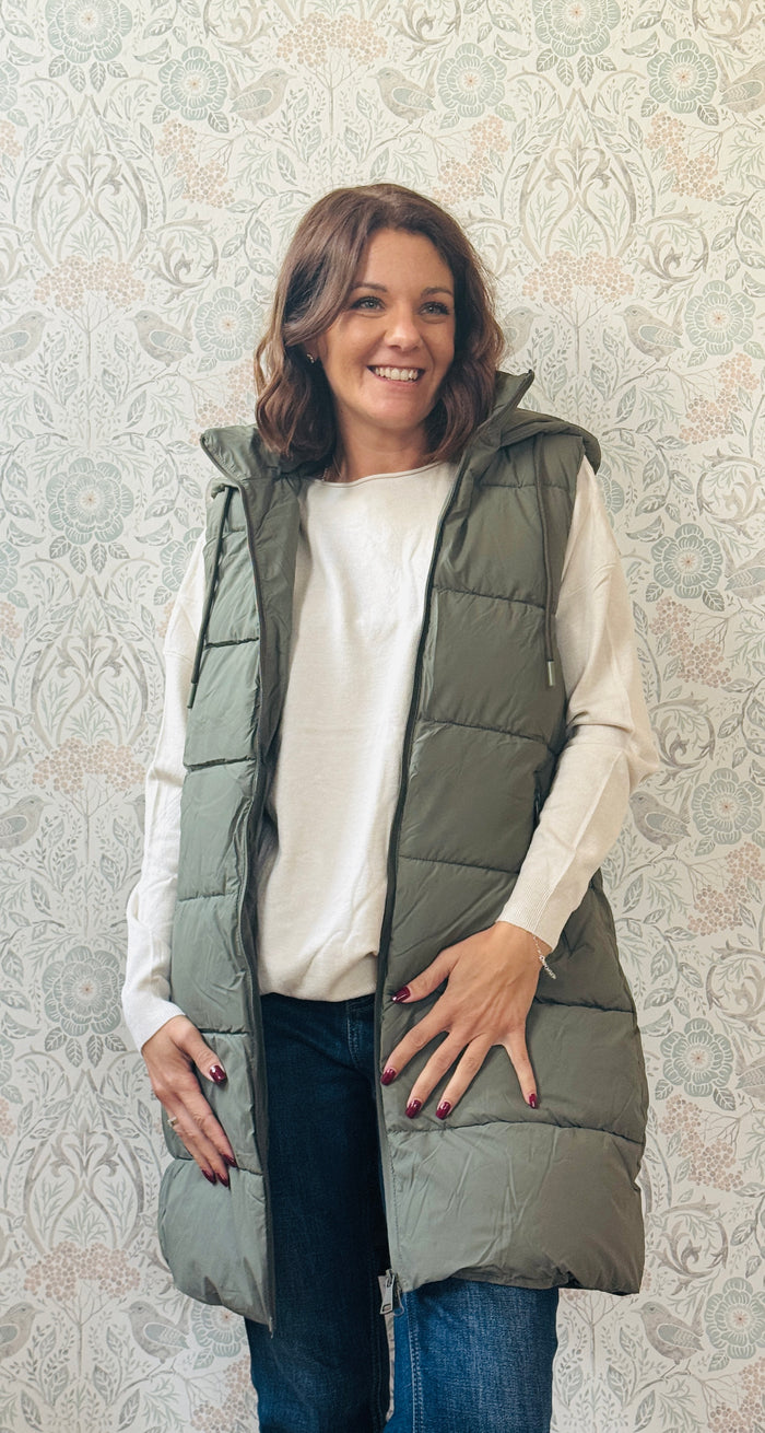 LVP Smanicato Lungo Piumino Militare