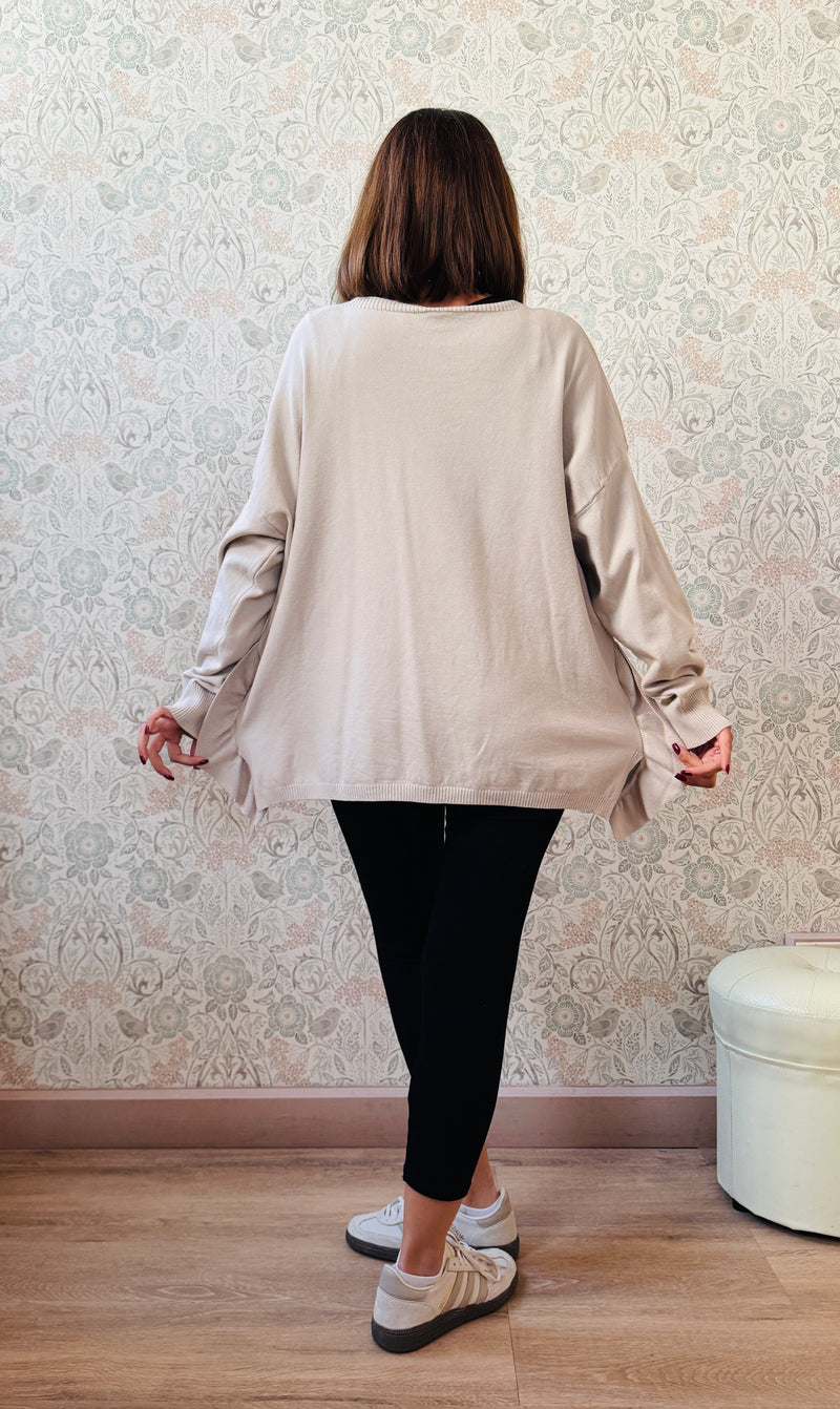 Maglione Over Volant