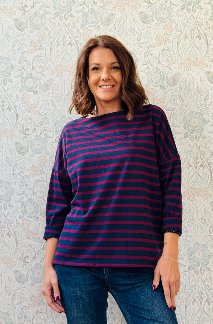 LVP T-shirt Manica Lunga Gemma Righe