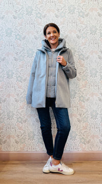 LVP Giacca Frida Corto Grigio