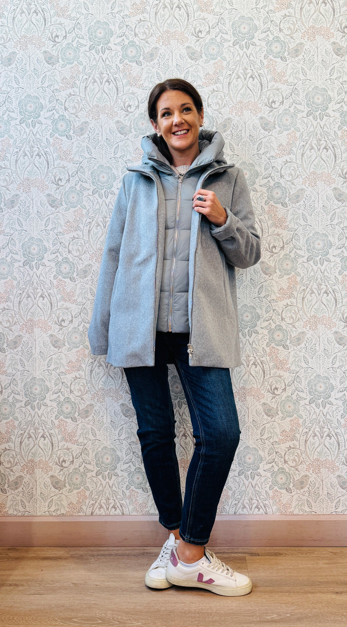 LVP Giacca Frida Corto Grigio